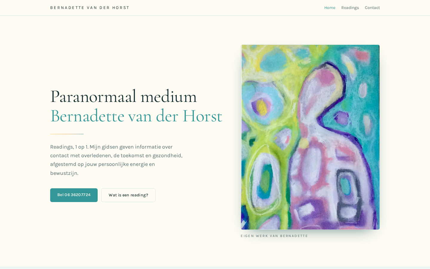 Preview van Paranormaal medium Bernadette